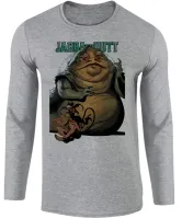 Camiseta manga longa Infantil ou Adulto Jabba the hutt star wars - Foto 2