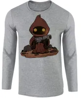 Camiseta manga longa Infantil ou Adulto Jawas Tatooine star wars - Foto 2