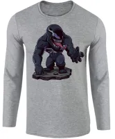 Camiseta manga longa Infantil ou Adulto Venom vilão homem aranha negro - Foto 2
