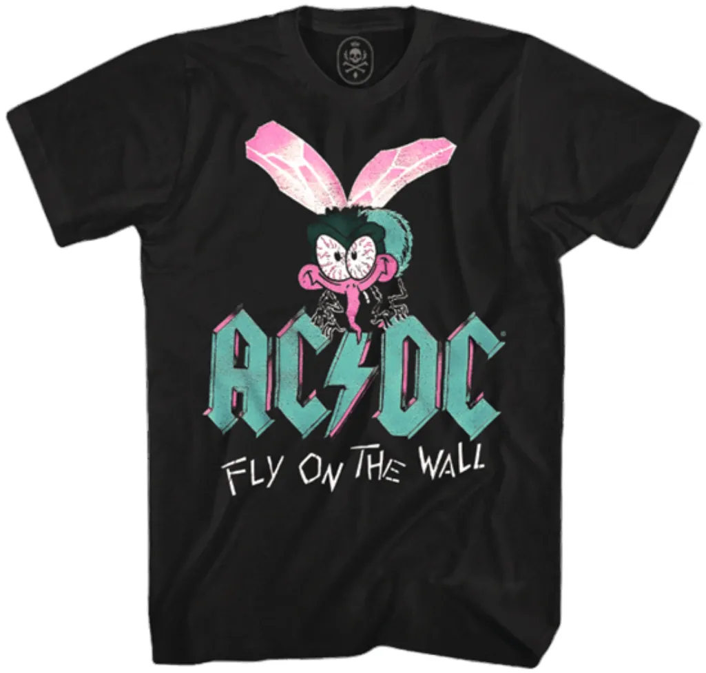 CAMISETA AC/DC FLY ON THE WALL 1985 Imagem