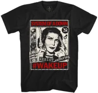 CAMISETA PLUS SIZE SYSTEM OF A DOWN #WAKEUP
