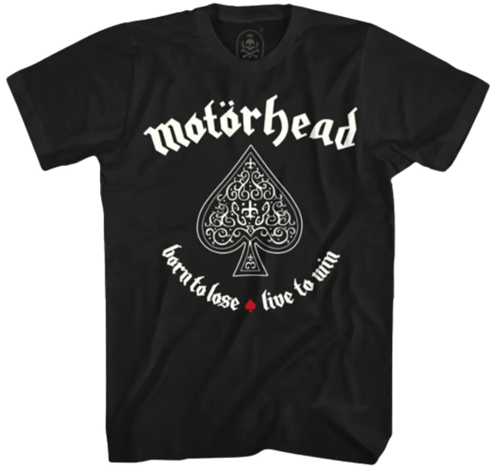 CAMISETA MOTORHEAD BORN TO LOSE LIVE TO WIN 2025