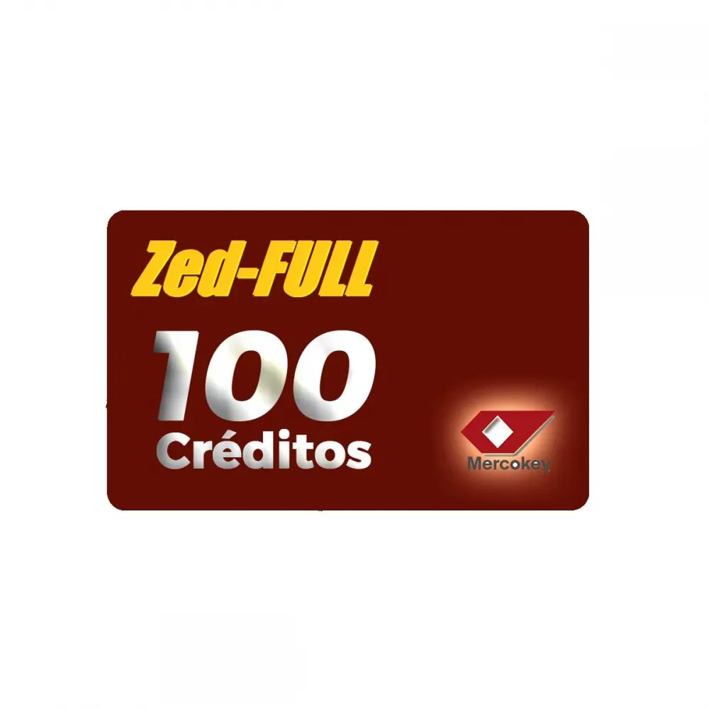 Recarga de 100 créditos Zed-FULL Imagem