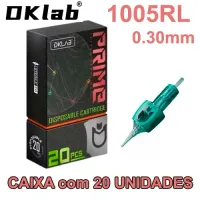 Cartucho DKLab PRIME Traço 1005RL 0.30mm - CAIXA 20 UNIDADES (GRÁTIS 3 BANDAGENS) - Foto 3