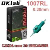 Cartucho DKLab PRIME Traço 1007RL 0.30mm - CAIXA 20 UNIDADES (GRÁTIS 3 BANDAGENS) - Foto 3