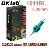 Cartucho DKLab PRIME Traço 1011RL 0.30mm - CAIXA 20 UNIDADES (GRÁTIS 3 BANDAGENS) - Foto 3