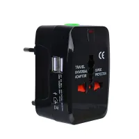 Adaptador De Tomada De Viagem Conversor De Plugue Mundial Universal Internacional - Foto 4