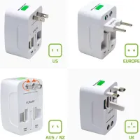 Adaptador De Tomada De Viagem Conversor De Plugue Mundial Universal Internacional - Foto 8