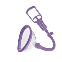 BOMBA VAGINAL COR LILÁS DE SUCÇÃO MANUAL - SI.                                                                                                                        LIBYSEXSHOP - Foto 2
