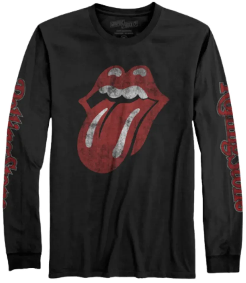 CAMISETA MANGA LONGA THE ROLLING STONES VINTAGE