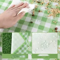 Tapete De Piquenique À Prova De Umidade Tecido Portátil - Foto 5