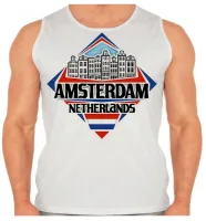 Camiseta Regata adulto ou infantil Amsterdam Holanda Lembrança - Foto 2