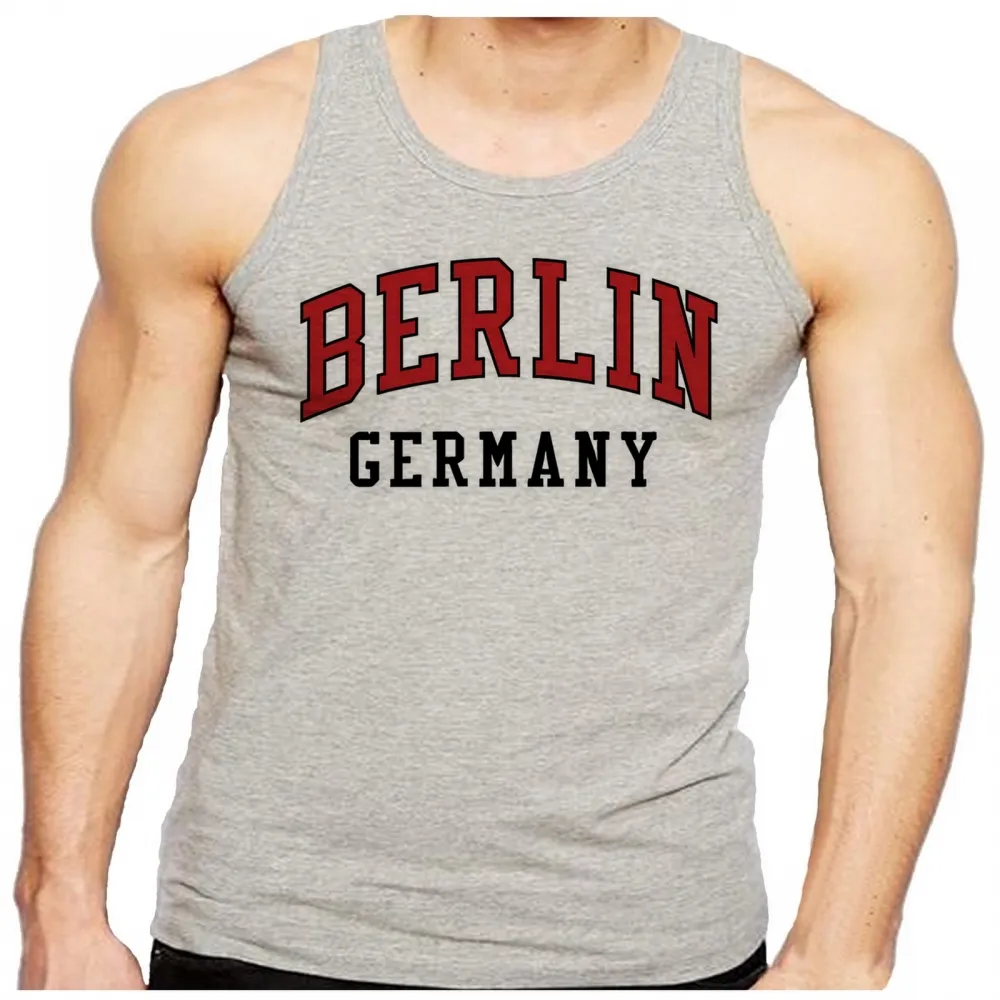 Camiseta Regata adulto ou infantil Berlin alemanha europa Imagem