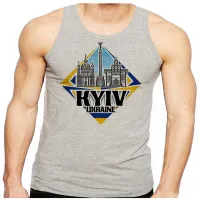 Camiseta Regata adulto ou infantil Kiev Ucrania Lembrança - Foto 2