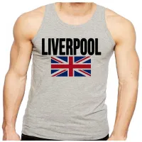 Camiseta Regata adulto ou infantil Liverpool inglaterra europa - Foto 2