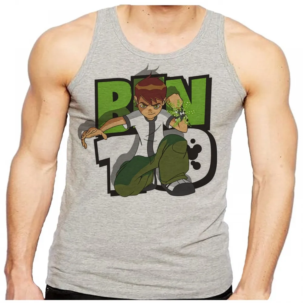 Camiseta Regata adulto ou infantil Ben 10 menino super heroi Imagem