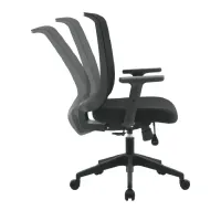  Cadeira Multiregulável NR17 Torino Mecanismo Slider Sincronizado com Base Piramidal e Braços Reguláveis - Foto 2