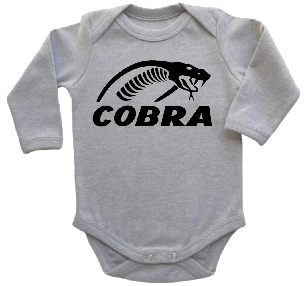 Body Bebê Infantil roupa criança Cobra Naja serpente carro shelby Imagem