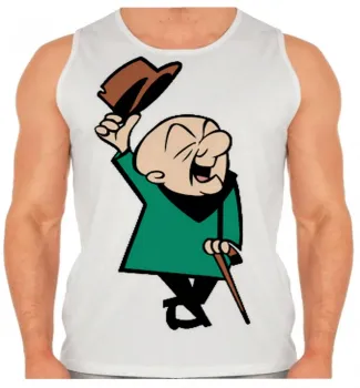 Camiseta Regata adulto ou infantil Mister MR Magoo desenho antigo - Foto 2