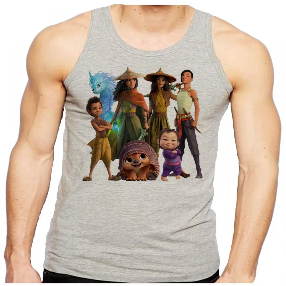 Camiseta Regata adulto ou infantil Raya princesa espada Imagem