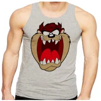 Camiseta Regata adulto ou infantil Taz Mania diabo tazmania - Foto 2