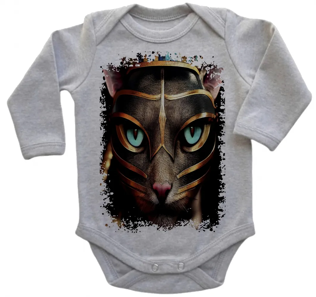Body Bebê Infantil roupa criança Gato Egipicio egito piramide