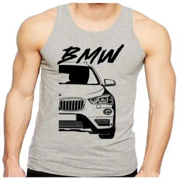 Camiseta Regata adulto ou infantil bmw x1 carro camionete