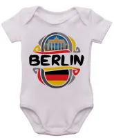Body Bebê Infantil roupa criança Berlin Alemanha Lembrança - Foto 3