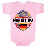 Body Bebê Infantil roupa criança Berlin Alemanha Lembrança - Foto 4