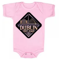 Body Bebê Infantil roupa criança Dublin Irlanda lembrança - Foto 4