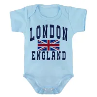 Body Bebê Infantil roupa criança Londres Inglaterra london - Foto 3