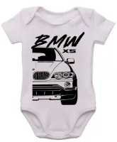 Body Bebê Infantil roupa criança bmw X5 camionete - Foto 3