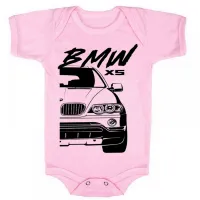 Body Bebê Infantil roupa criança bmw X5 camionete - Foto 4