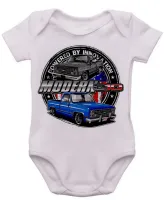 Body Bebê Infantil roupa criança Chevrolet c10 camionte antiga - Foto 3