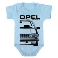 Body Bebê Infantil roupa criança Chevrolet Monza Opel carro antigo - Foto 2