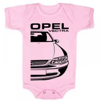 Body Bebê Infantil roupa criança chevrolet vectra opel carro antigo - Foto 2