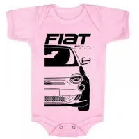 Body Bebê Infantil roupa criança Fiat 500 modelo novo - Foto 2