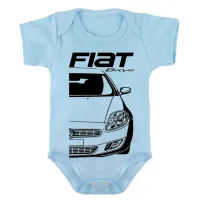 Body Bebê Infantil roupa criança Fiat bravo carro classico top - Foto 2