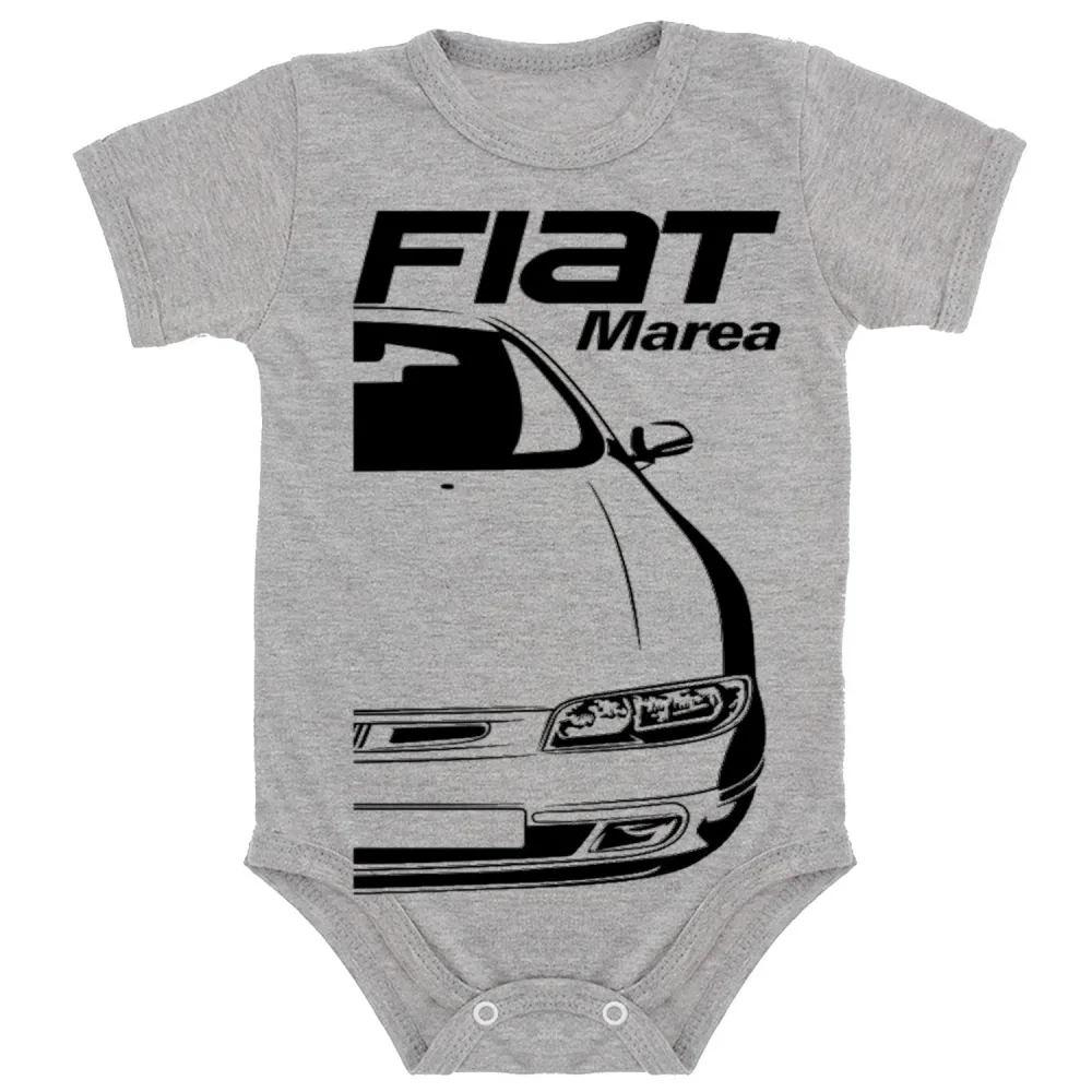 Body Bebê Infantil roupa criança Fiat marea carro antigo Imagem