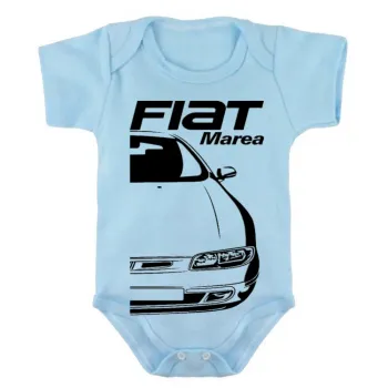 Body Bebê Infantil roupa criança Fiat marea carro antigo - Foto 2