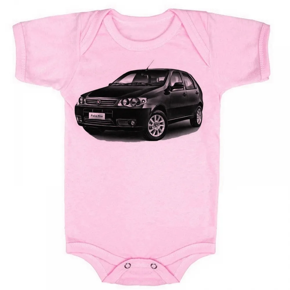 Body Bebê Infantil roupa criança Fiat palio carro antigo