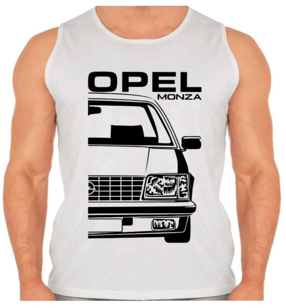 Camiseta Regata adulto ou infantil Chevrolet Monza Opel carro antigo Imagem