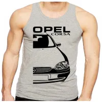 Camiseta Regata adulto ou infantil Chevrolet opel corsa carro antigo - Foto 2