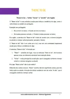 811 - Inglês - Estruturas Gramaticais - There To Be -  8º ano - PDF com 11 páginas - Foto 2
