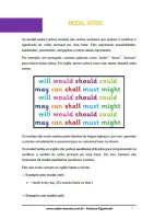 812 - Inglês - Estruturas Gramaticais - Modal Verbs -  8º ano - PDF com 15 páginas - Foto 2
