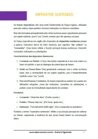 814 - Inglês - Estruturas Gramaticais - Imperative Sentences -  8º ano - PDF com 9 páginas - Foto 2