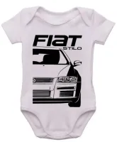 Body Bebê Infantil roupa criança Fiat Stilo carro antigo - Foto 3