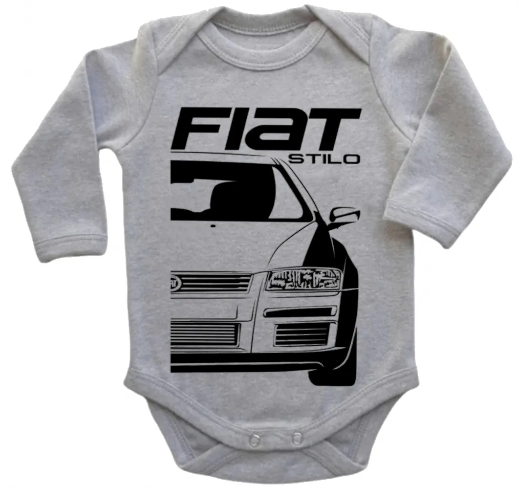 Body Bebê Infantil roupa criança Fiat Stilo carro antigo Imagem