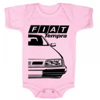Body Bebê Infantil roupa criança Fiat tempra carro antigo luxo - Foto 4