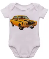 Body Bebê Infantil roupa criança Ford Corcel GT carro antigo - Foto 3